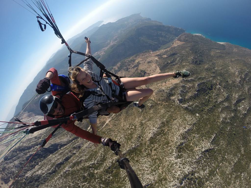 Özel Yamaç Paraşütü Uçuşu